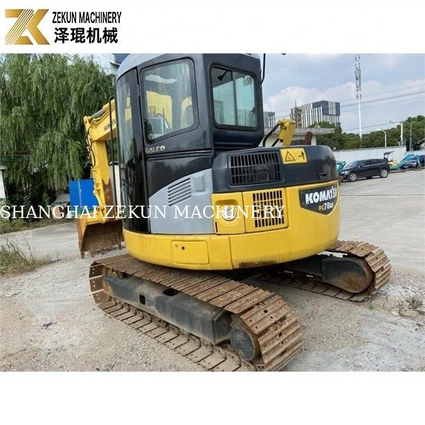 Peralatan Konstruksi Mini Crawler Excavator 7ton Komatsu PC78 PC78US-6 untuk Penggalian