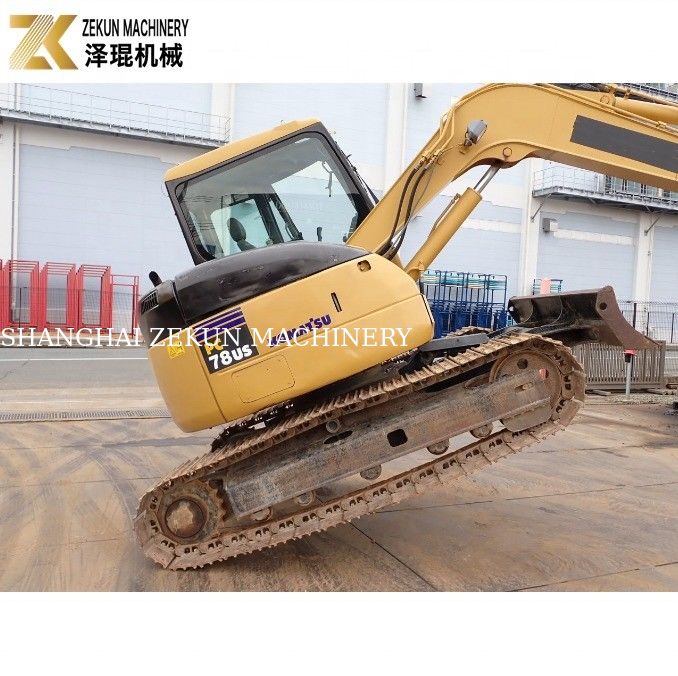7 Ton Jepang Mini Digunakan Komatsu PC78US Excavator PC78 US Tahun Mesin Berat 7630 KG