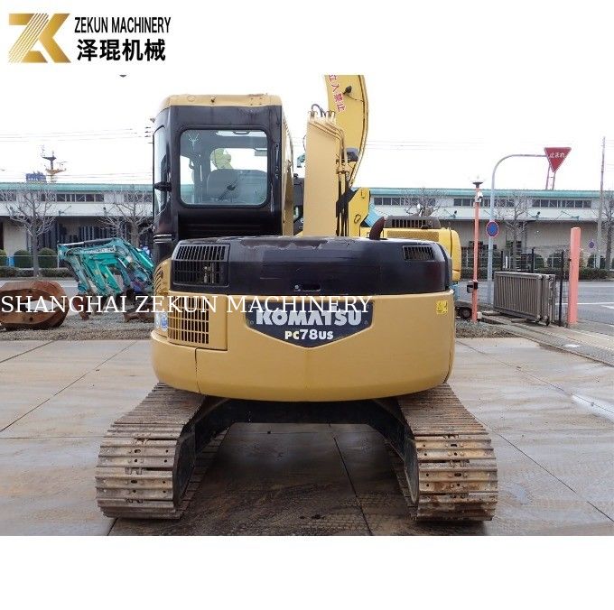 7 Ton Jepang Mini Digunakan Komatsu PC78US Excavator PC78 US Tahun Mesin Berat 7630 KG