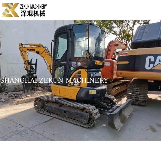 Digunakan Komatsu PC35 Excavator PC35MR-5 untuk Rumah Bangunan Pertanian Proyek Konstruksi