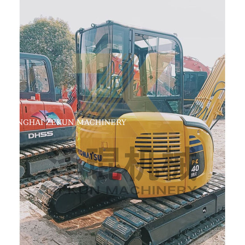 Ukuran Kecil Digunakan Komatsu PC 40 Excavator PC40MR-1 PC40MR-2 dengan Jam Kerja 2001-4000