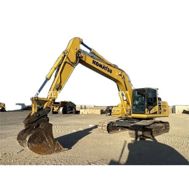 Digunakan Komatsu PC 210-LC 7 Crawler Excavator dengan Rubber Pads 20900 KG