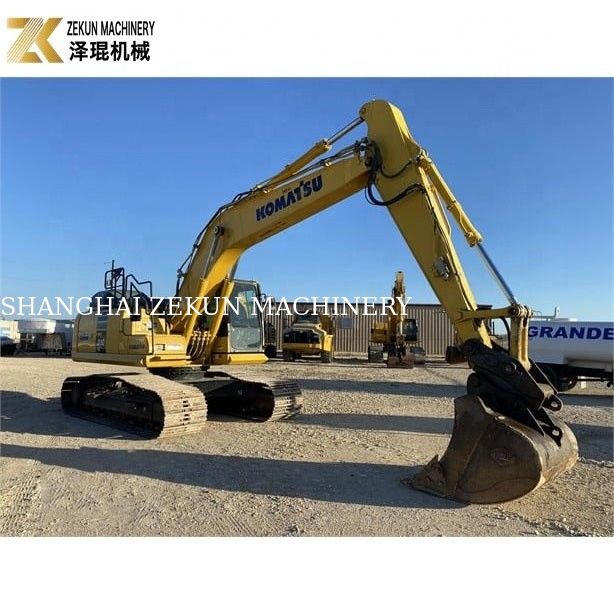 Digunakan Komatsu PC 210-LC 7 Crawler Excavator dengan Rubber Pads 20900 KG