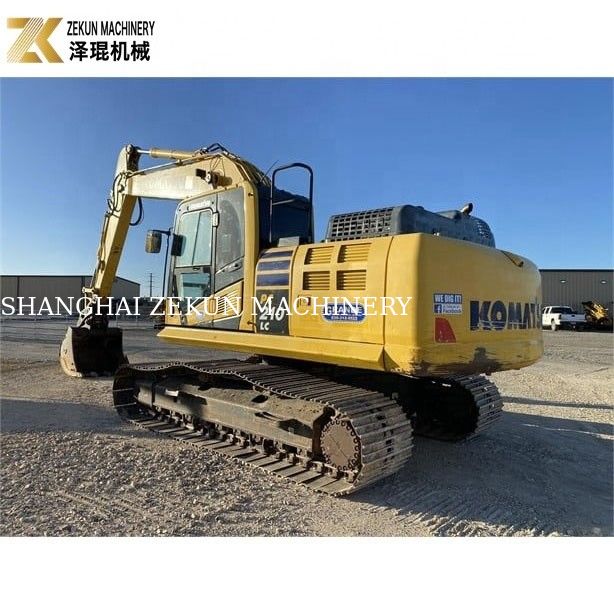 Digunakan Komatsu PC 210-LC 7 Crawler Excavator dengan Rubber Pads 20900 KG