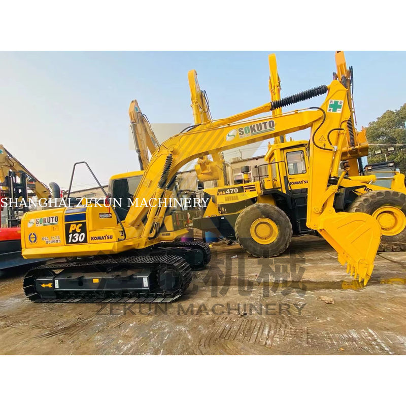 Komatsu PC130-7 PC130-8M0 Penggali untuk Penggali Parit dalam kondisi baik