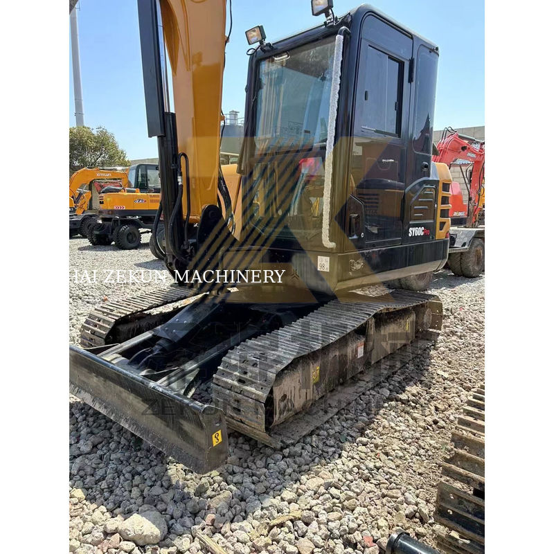 Digunakan Sany Excavators di Shanghai 0,25 m3 Ember Kapasitas 36 KW Standar Tinggi