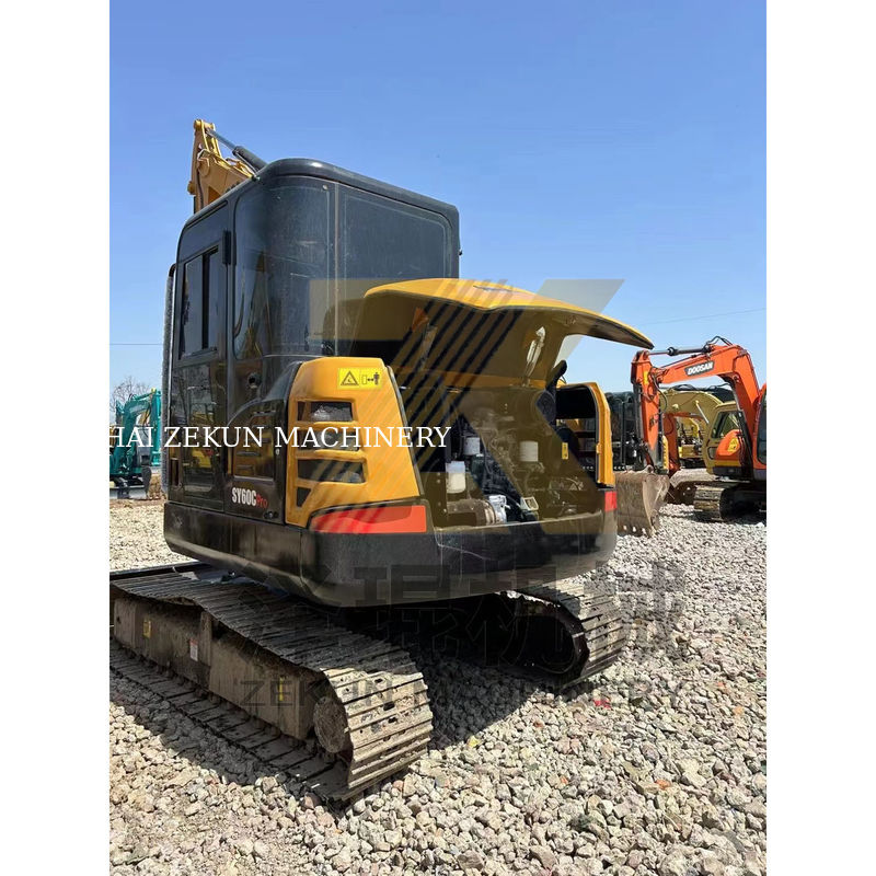 Digunakan Sany Excavators di Shanghai 0,25 m3 Ember Kapasitas 36 KW Standar Tinggi