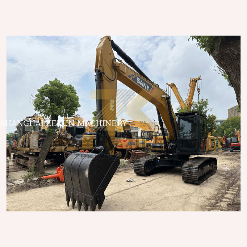 21 Ton Excavator Sany SY215C Pro Hydraulic Crawler Digger dengan Kapasitas Ember 1.2M3