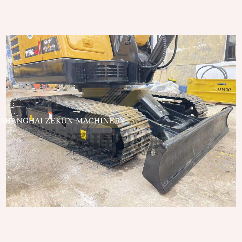 Sany SY60C Pro Crawler Hydraulic Excavator dengan mesin Sany dan 0-2000 jam kerja