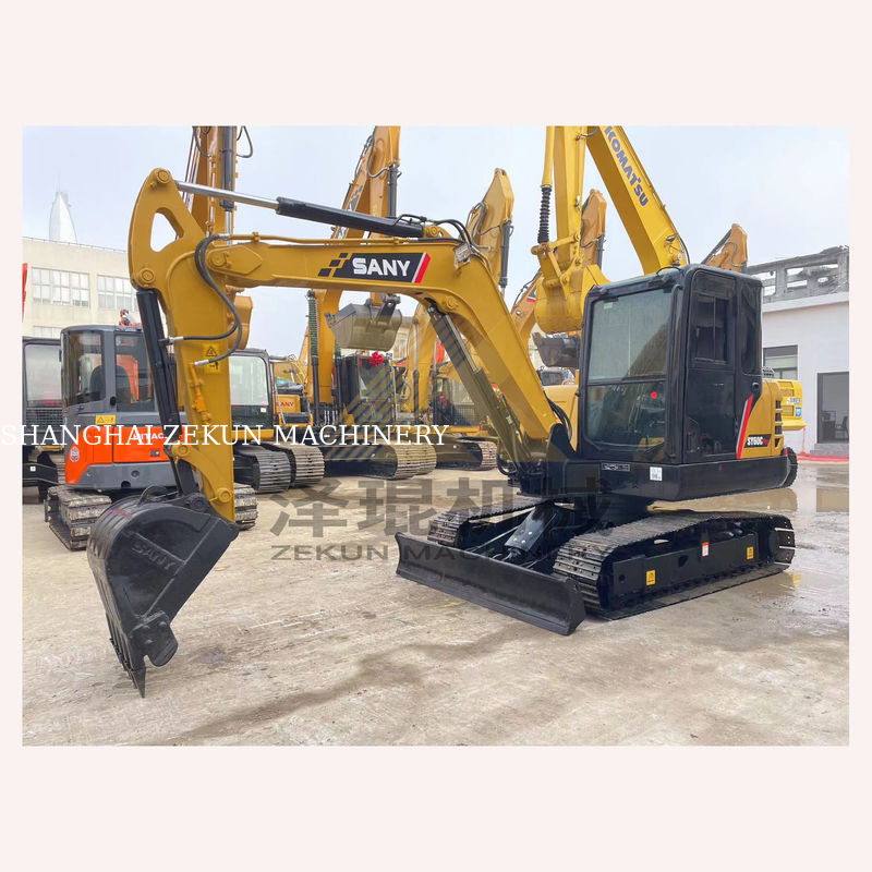 Sany SY60C Pro Crawler Hydraulic Excavator dengan mesin Sany dan 0-2000 jam kerja