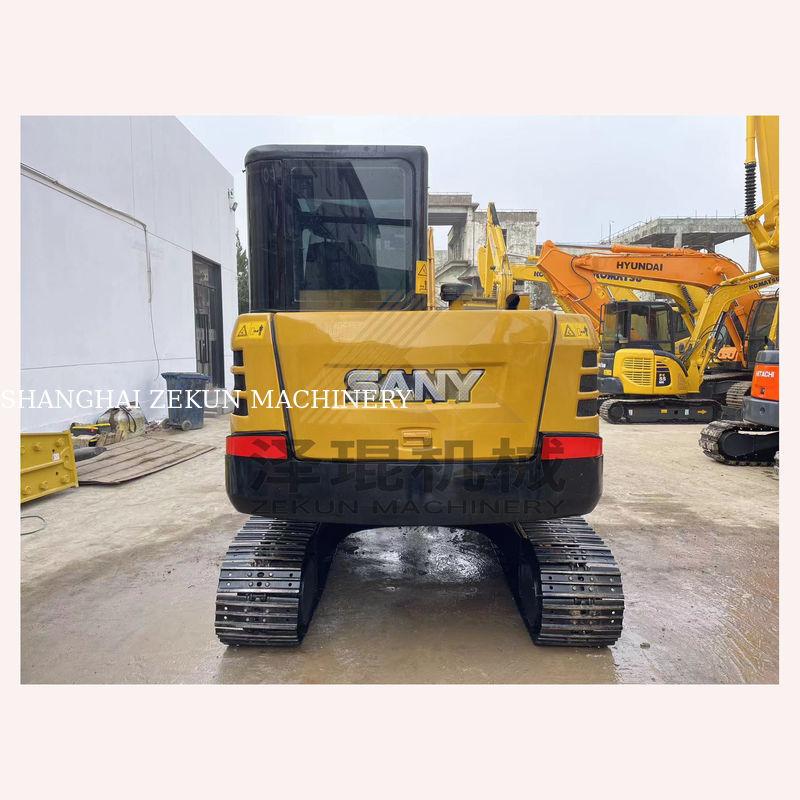 Digunakan Sany SY60C Pro Excavator 60C dengan Kinerja yang sangat baik dan 0-2000 jam kerja
