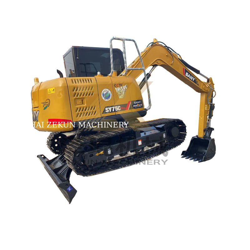 7500 KG Sany SY75C Pro Excavator Kombinasi sempurna dari kekuatan dan efisiensi