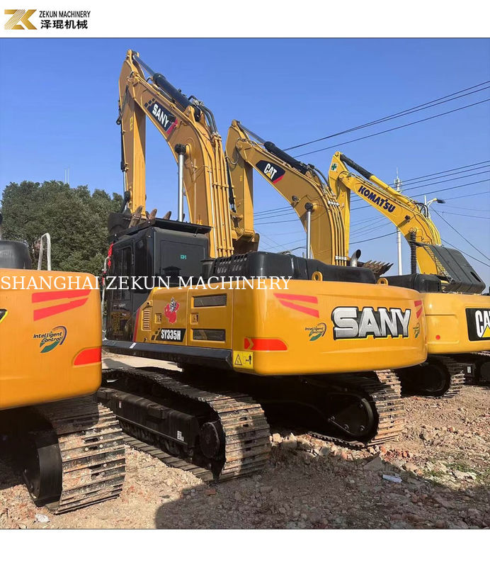 Sany 335 Excavator dengan dan kondisi yang baik jam kerja 1690 Ember Kapasitas 1,5 m3