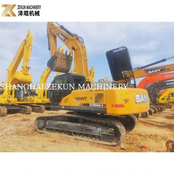 Low Hour Second Hand Machinery Digger Digunakan Sany SY365 Excavator 365H SY365H Besar 2020