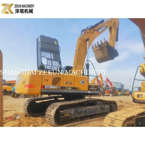 Low Hour Second Hand Machinery Digger Digunakan Sany SY365 Excavator 365H SY365H Besar 2020