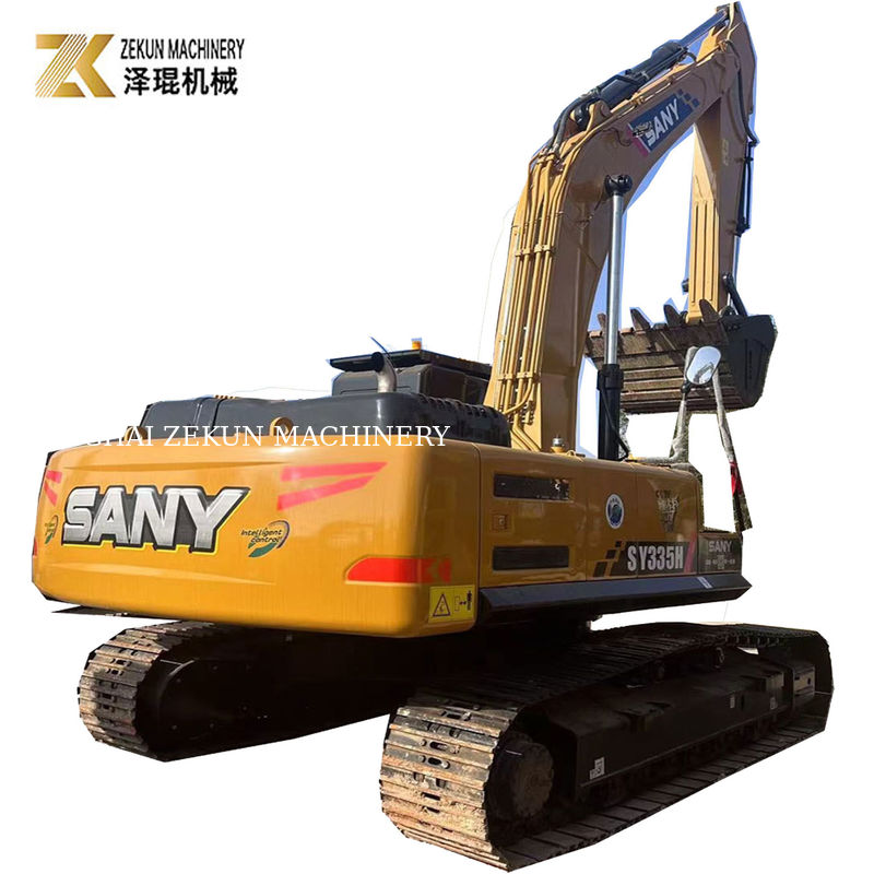 Original Digunakan Sany 335 Excavator di Mesin Sany Mesin Berat 35000 KG