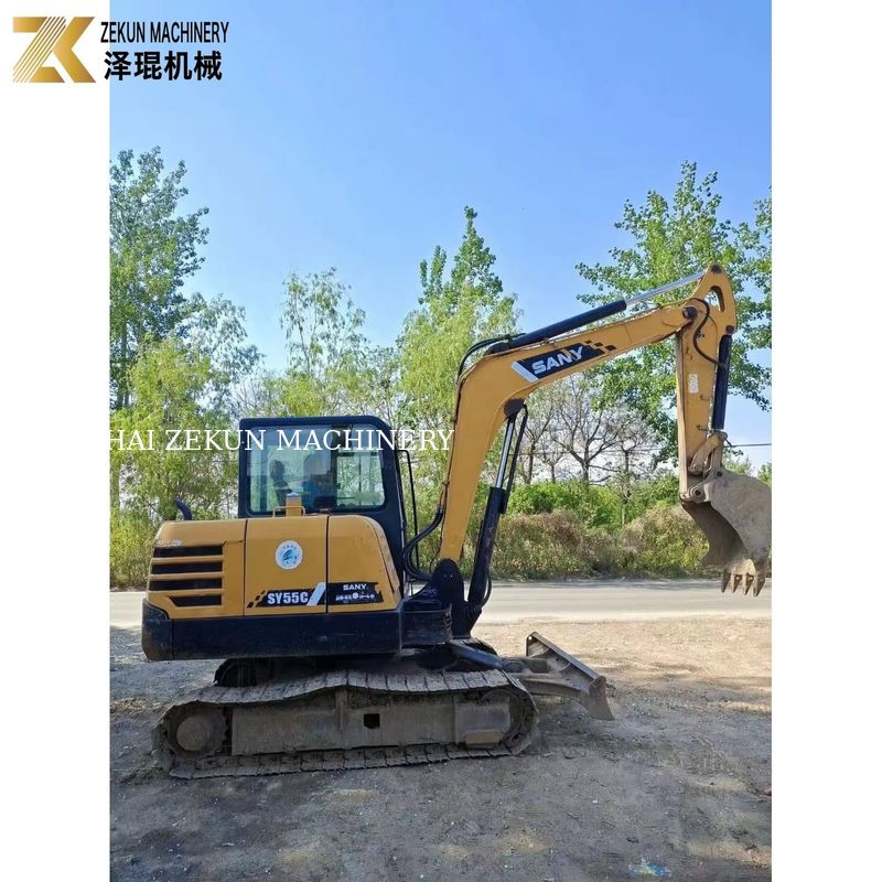 Sany 55 Excavator SY55C-9 5,5 Ton Berat Operasi Cat Asli