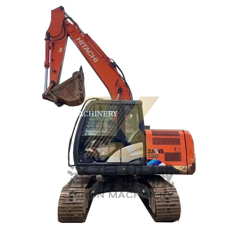Jepang Direct Sell Digunakan ZX130-5A Excavator dengan Jam Low dan 0,52 m3 Bucket Kapasitas