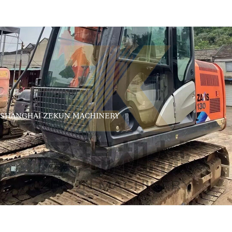 Jepang Direct Sell Digunakan ZX130-5A Excavator dengan Jam Low dan 0,52 m3 Bucket Kapasitas