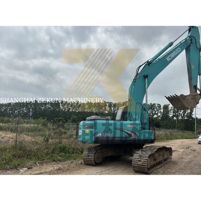 Kondisi baik digunakan Kobelco SK210-8 Excavator Machine 21 TON di Shanghai dengan tahun 2020 HINO dan mesin