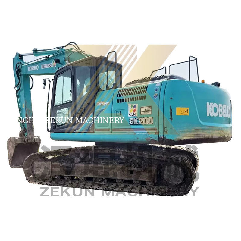 20 TON Digunakan Kobelco SK200-8 Excavator dengan Jam Kerja Rendah dari Jepang