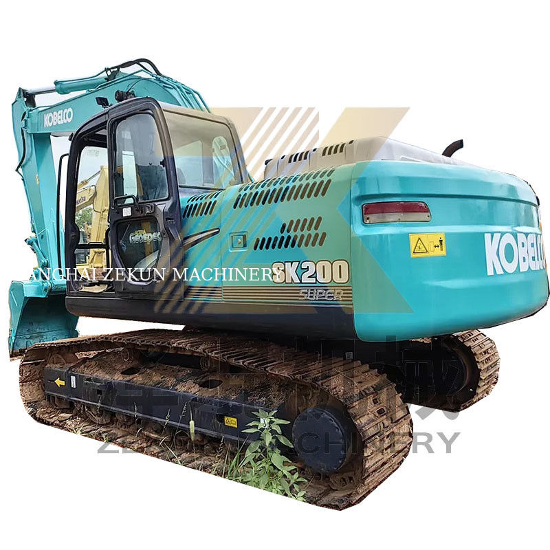 20 Ton Kobelco SK200-8 Excavator Digunakan di Jepang dengan Berat Operasi 20000 KG