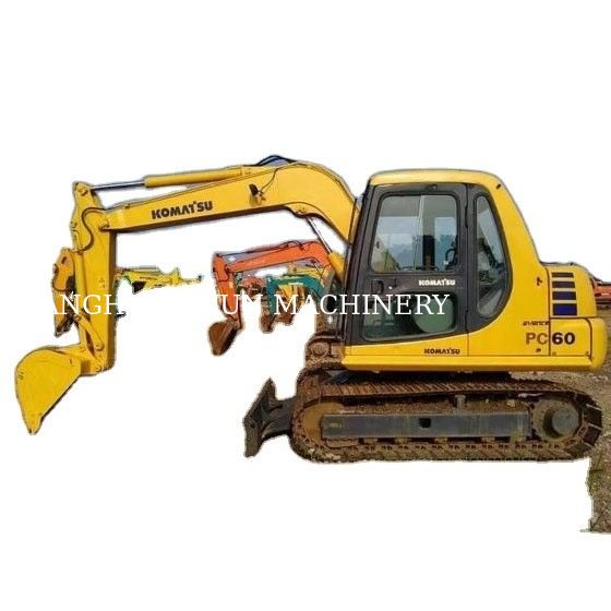 Digunakan Komatsu PC60-7 Excavator Asli dari Jepang 2ton Berat Operasi bekas Mini Digger