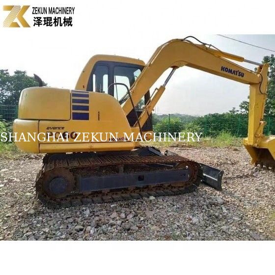 Digunakan Komatsu PC60-7 Excavator Asli dari Jepang 2ton Berat Operasi bekas Mini Digger
