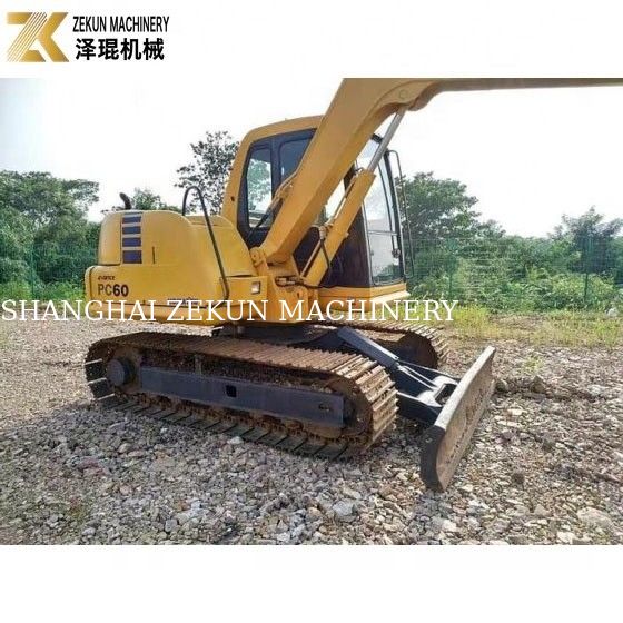 Digunakan Komatsu PC60-7 Excavator Asli dari Jepang 2ton Berat Operasi bekas Mini Digger