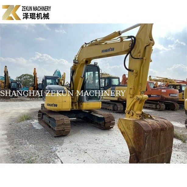 37KW Tahun 2016 Jepang Digunakan Excavator 7ton Komatsu PC78 Excavator PC78US-6