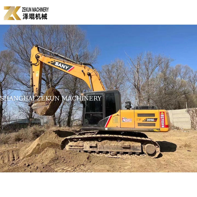 2017 Sany SY215C Pro Excavator 1.2M3 Bucket Capacity Digunakan Sany Excavator