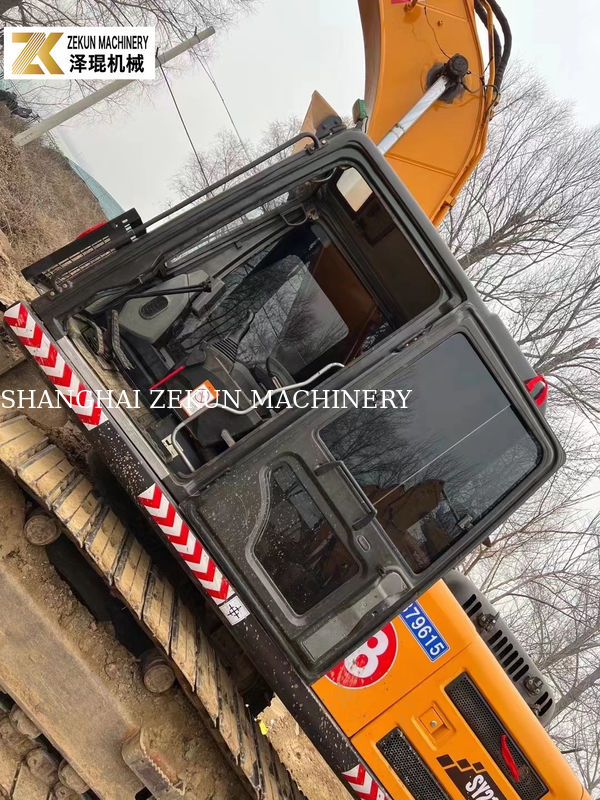 Digunakan Sany SY215C Pro Excavator Midsize Crawler dengan 1.2M3 Bucket