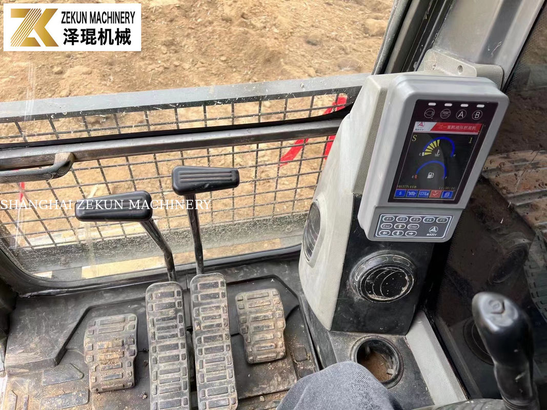 Digunakan Sany SY215C Pro Excavator Midsize Crawler dengan 1.2M3 Bucket