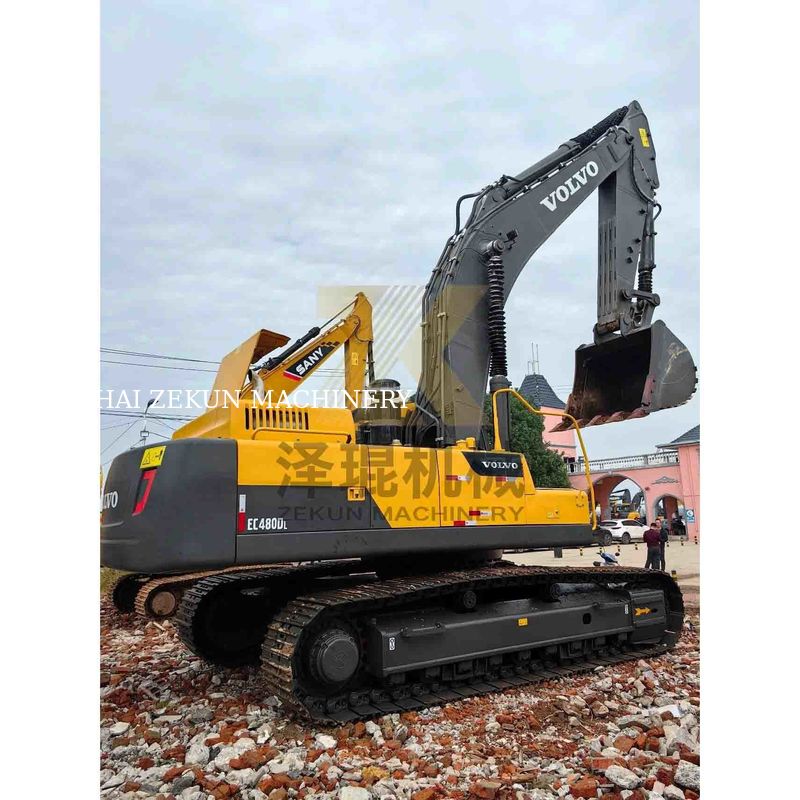 Digunakan Volvo Ec480DL Excavator dengan 1.77-3.8m3 Ember Kapasitas dan Kondisi Baik