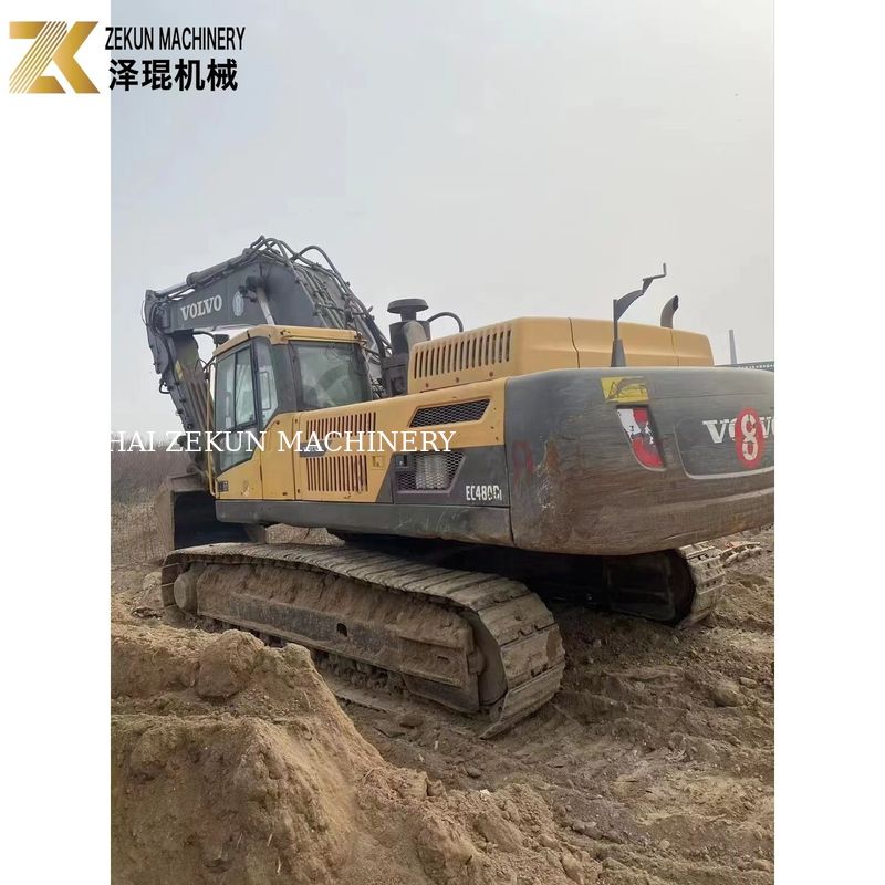 48 Ton Volvo EC480DL Digunakan Excavator dengan 265kw Daya dan 4001-6000 Jam Kerja