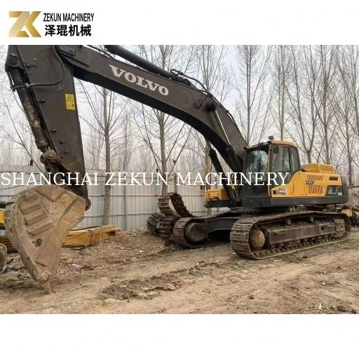Peralatan Pertambangan Warna Asli 48Ton Digunakan Volvo EC480 Crawler Excavator EC480D
