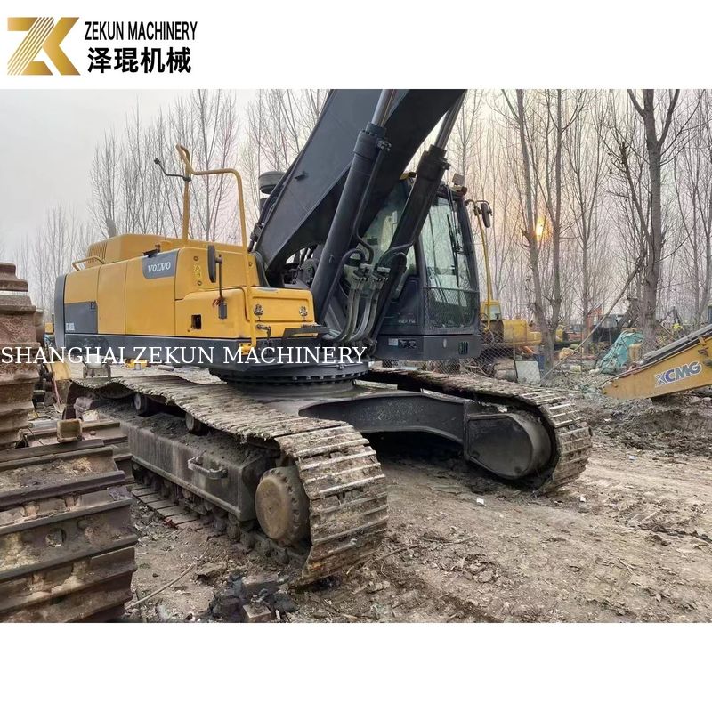Peralatan Pertambangan Warna Asli 48Ton Digunakan Volvo EC480 Crawler Excavator EC480D
