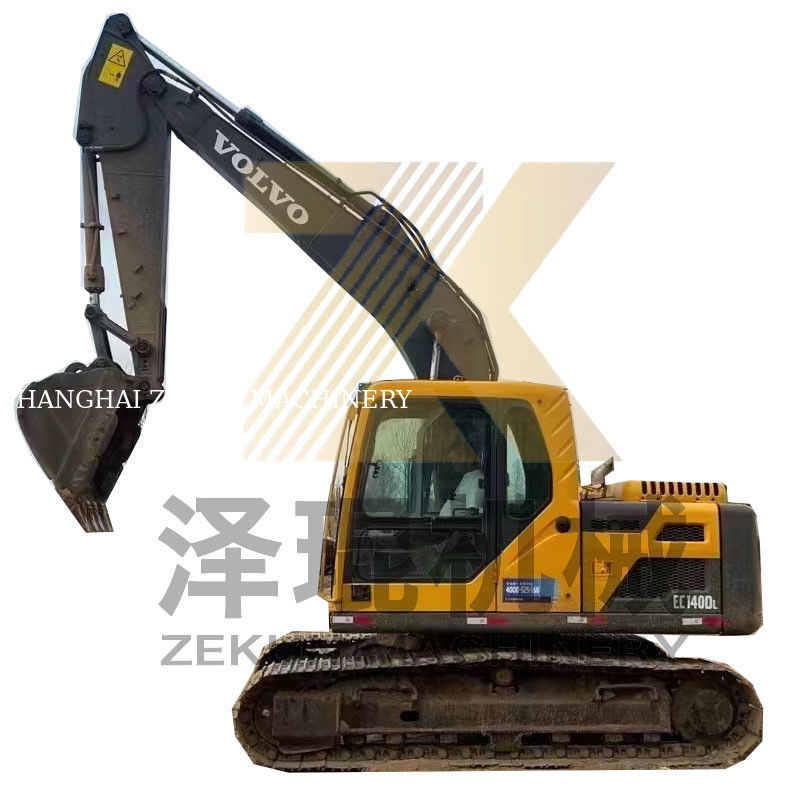 Mesin Penggerak Bumi Digunakan Volvo EC140 Excavator dengan di oleh lain katup hidraulik