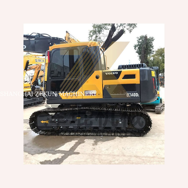Volvo EC140DL Excavator 14 Ton Digger yang Digunakan dengan Merek Klep Hidraulik Lainnya