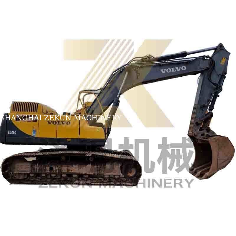 Digunakan Volvo EC360 Excavator. 36.9T. 1.35-3.0m3 Ember. Kondisi yang baik.