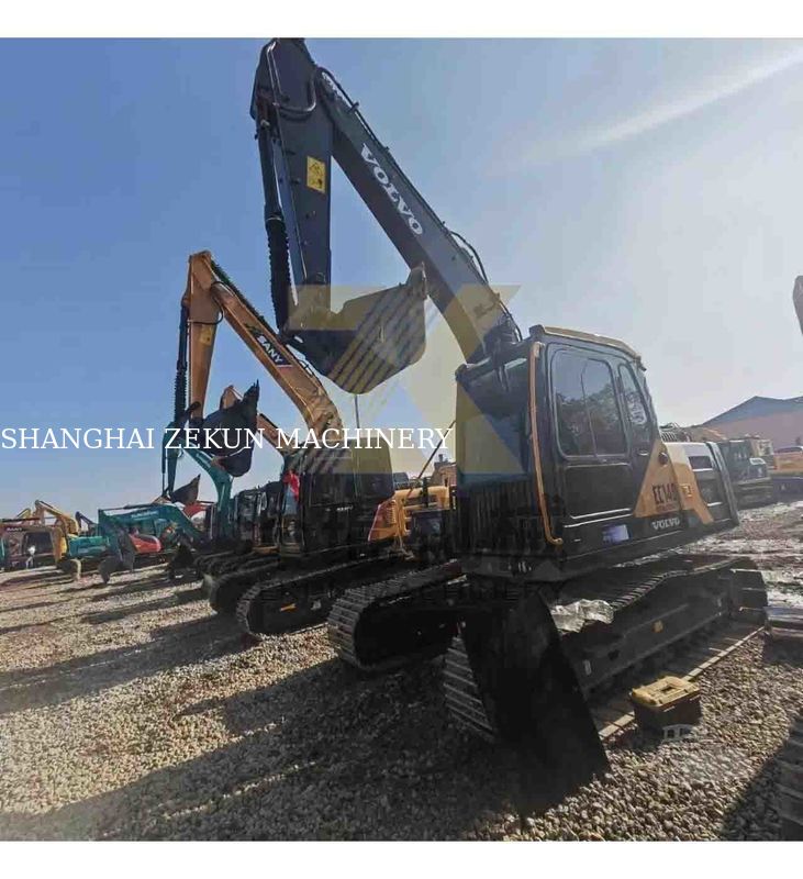 Volvo EC140DL excavator digunakan dengan baik D3.8E mesin 14 ton berat operasi