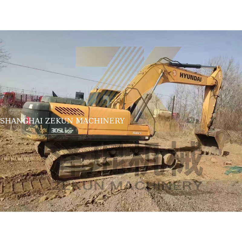 Digunakan Hyundai 305 CEUA Excavator 30Ton 1.44m3 Ember Kapasitas Dijual