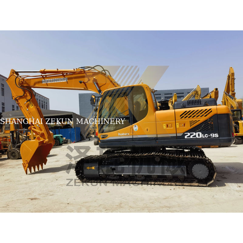 2019 digunakan asli Korea Hyundai 220 220-9 Digger Dengan 22 Ton Berat Operasi