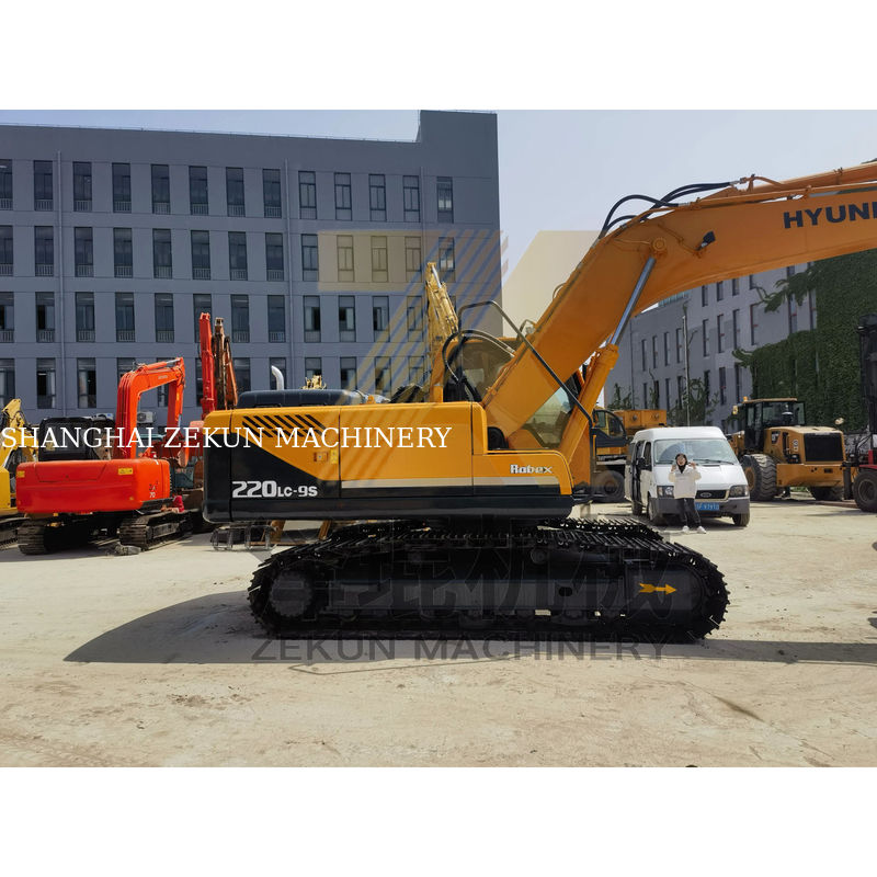 2019 digunakan asli Korea Hyundai 220 220-9 Digger Dengan 22 Ton Berat Operasi