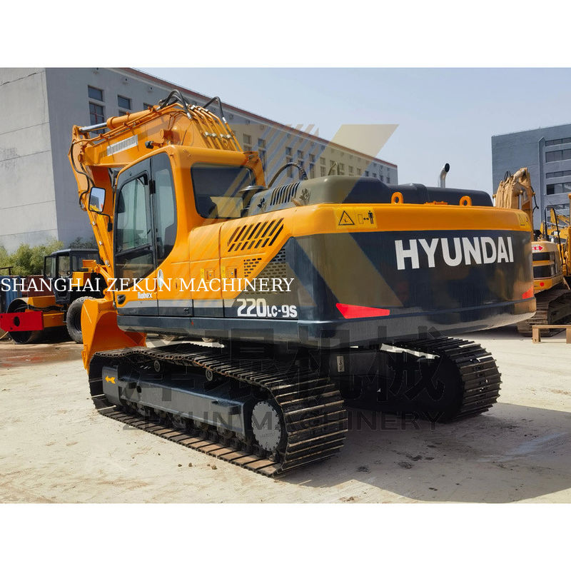 2019 digunakan asli Korea Hyundai 220 220-9 Digger Dengan 22 Ton Berat Operasi