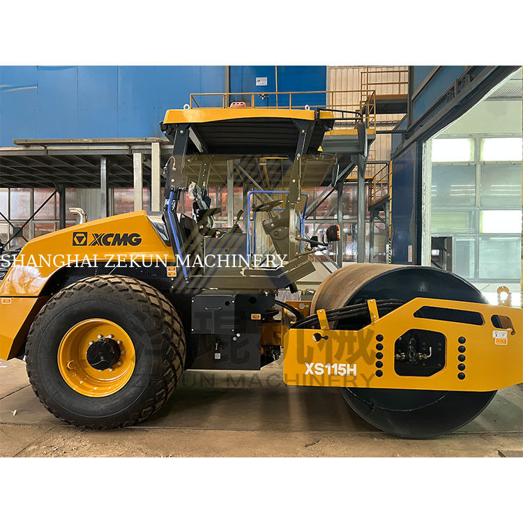 11ton XCMG XS115H Road Roller India tahap IV Peralatan Pembangunan Jalan