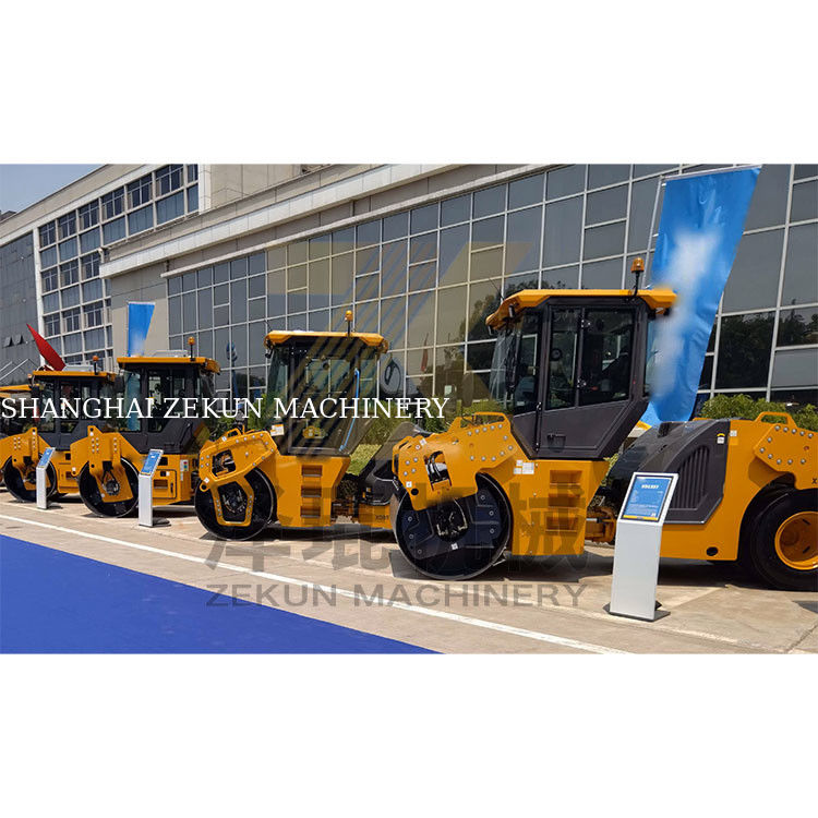 13ton XCMG XD135T Double Drum Roller EU Stage III Peralatan Pembangunan Jalan
