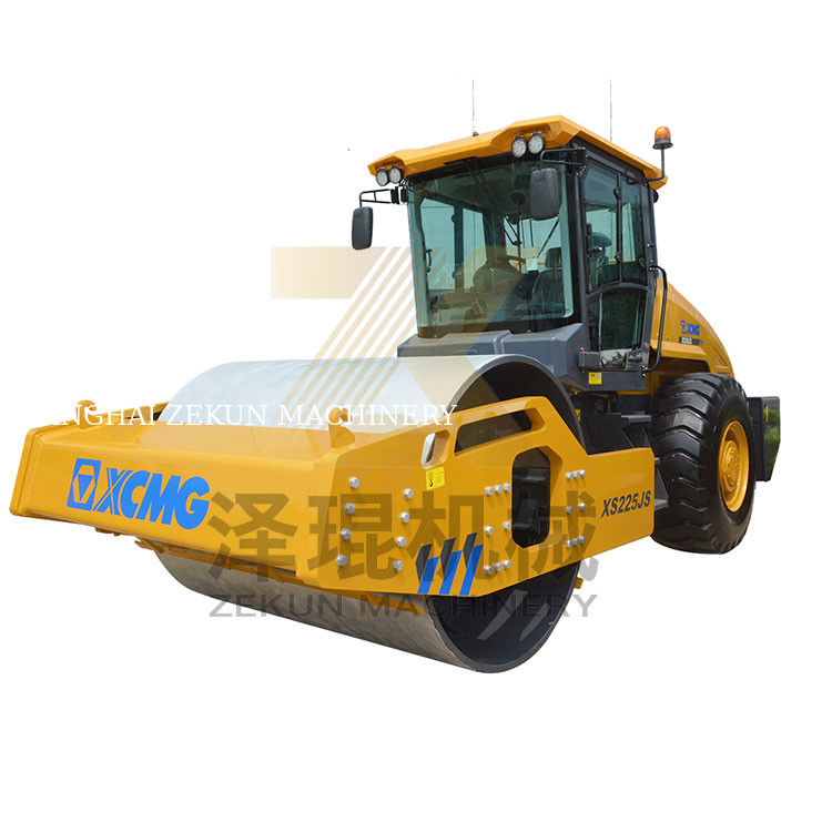 22 Ton XCMG XS225JS Vibratory Roller China Tahap III Peralatan