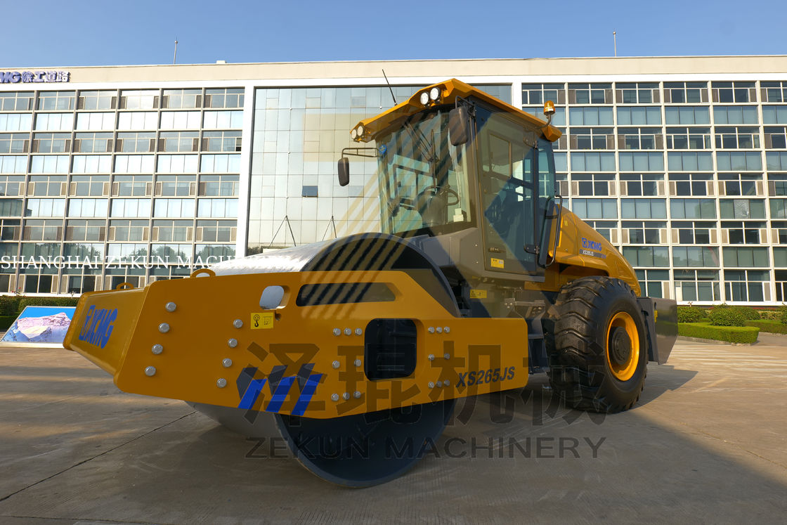 26 Ton XCMG XS265JS Vibratory Roller China Tahap III Peralatan