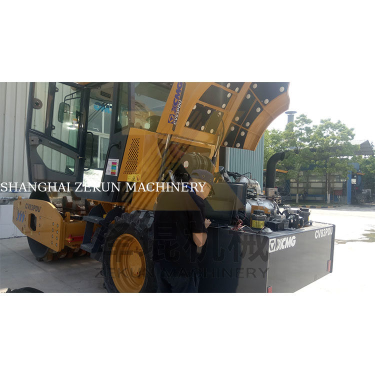8ton XCMG CV83U Hydraulic Drum Roller EU Stage T4F Mesin